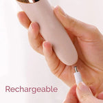 Electric Pedicure Foot File Callus Remover مزيل الكالو الكهربائي برأسين دوارين