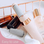 Electric Pedicure Foot File Callus Remover مزيل الكالو الكهربائي برأسين دوارين