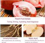Peach Extract Fruit Acid Exfoliating Face Gel Cream كريم جل مقشر للوجه بمستخلص الخوخ وحمض الفواكه